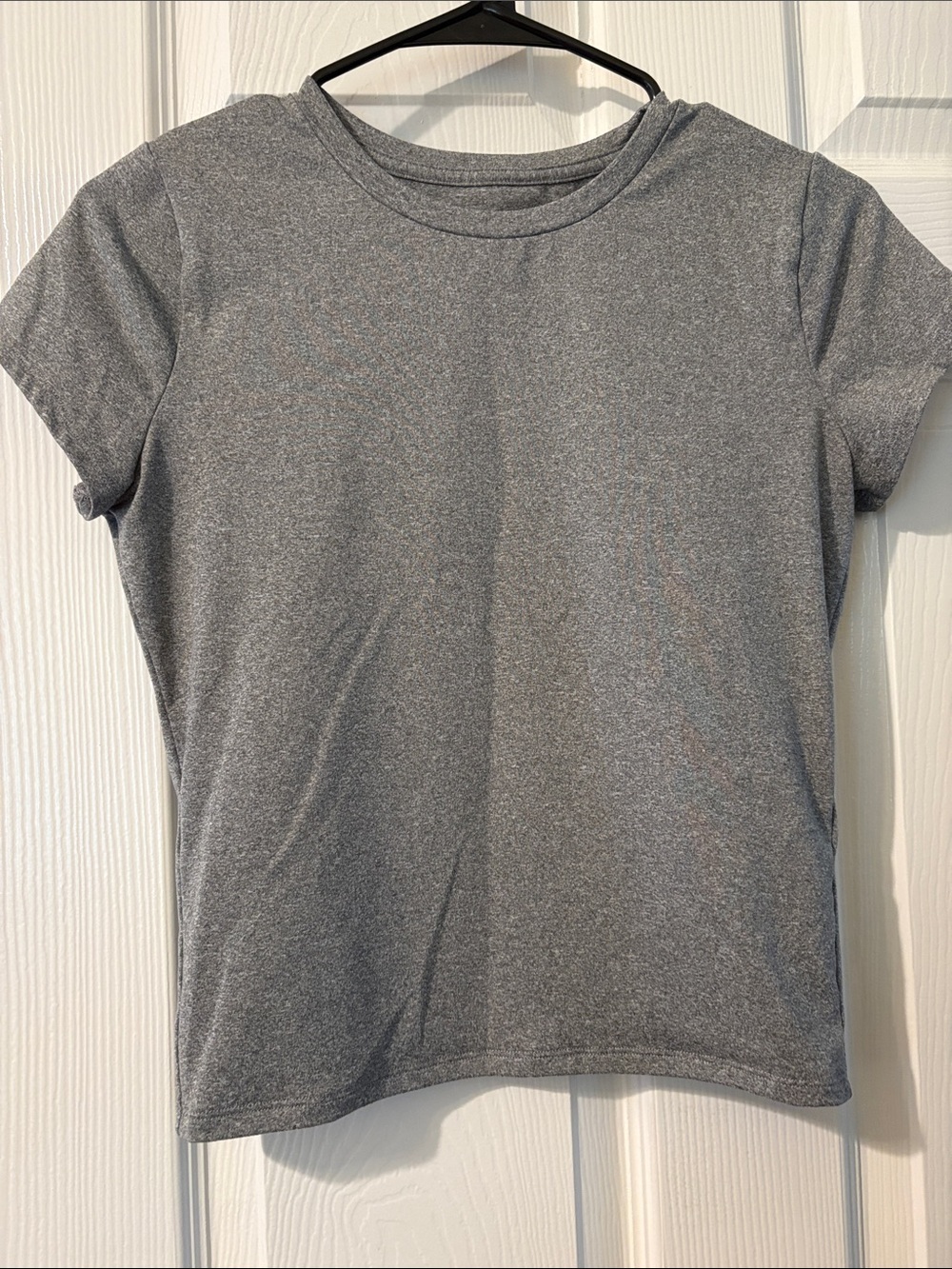 Hollister Women's Heather Gray Short Sleeve Tee
